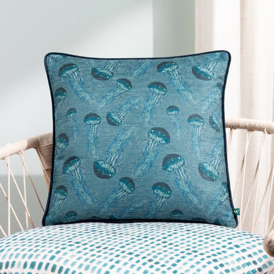 Decorative Indoor Cushion "Abyss Jellyfish" - NEW!