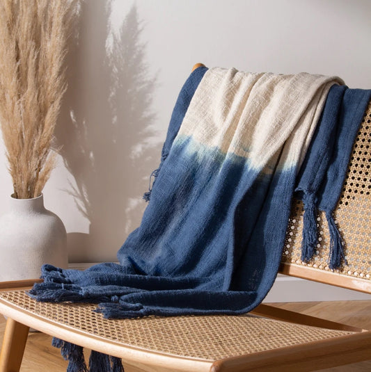 Throw "Mizu" 100% Cotton