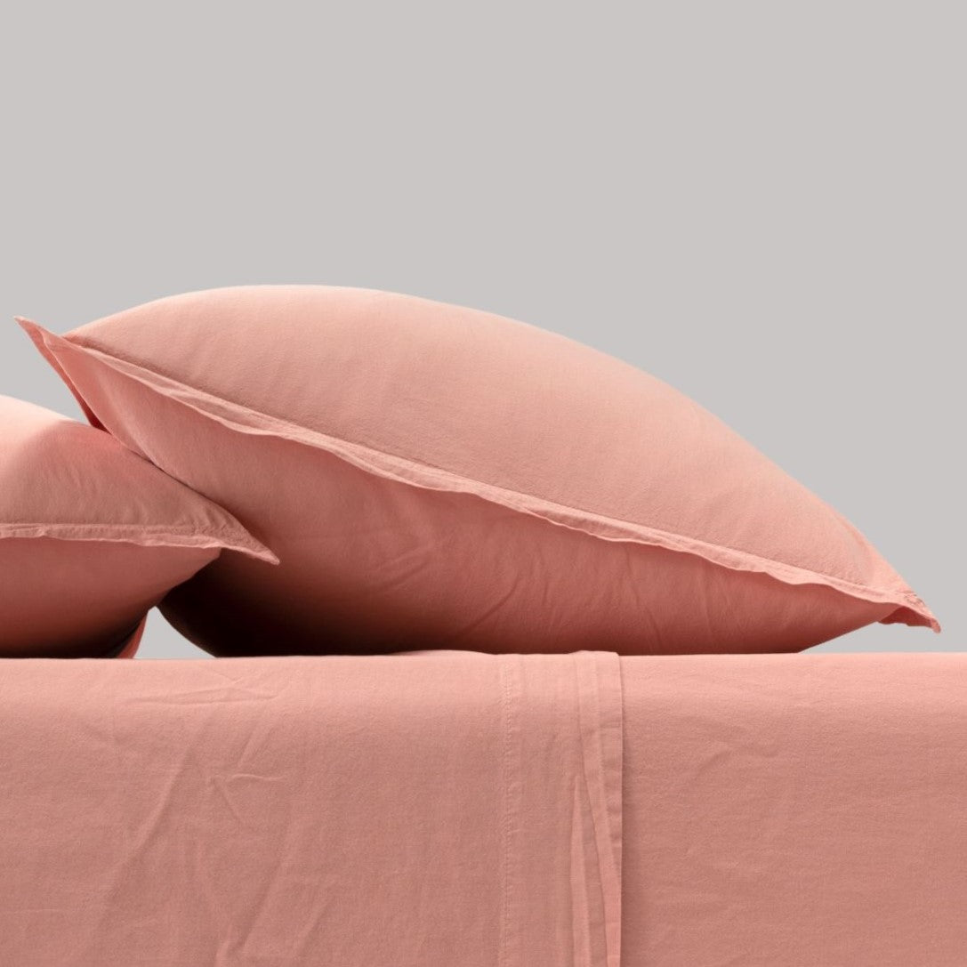 100% Cotton Bedding "Stone" - Pillow Cases - NEW!