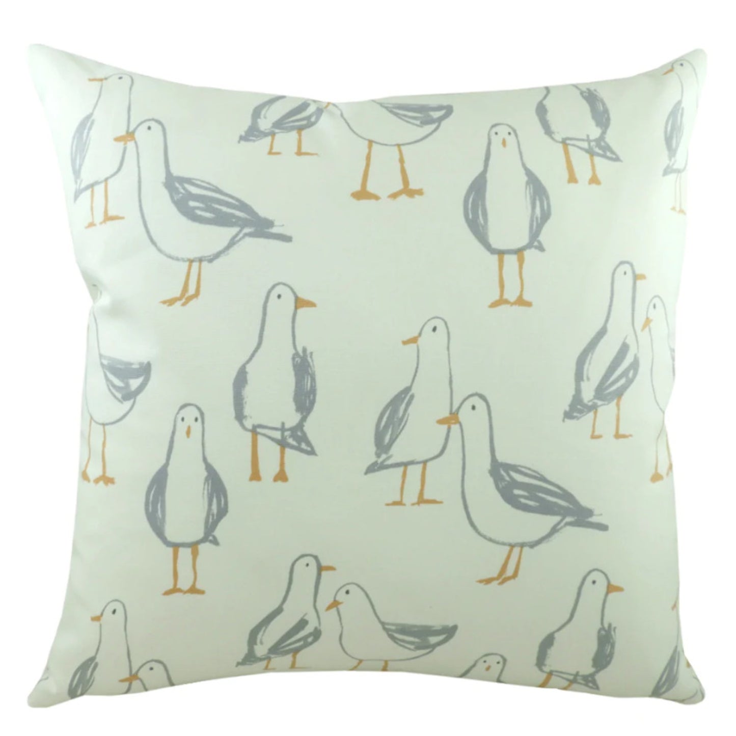 Decorative Indoor Cushion "Marine Seagulls"